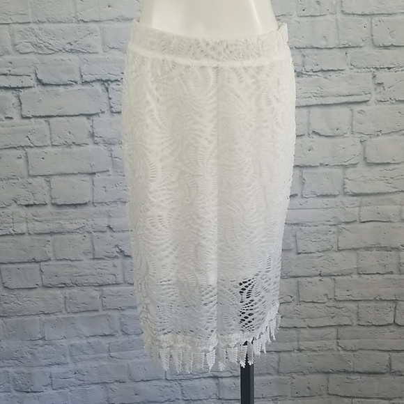 Embroidered Lace 2pc Skirt Set. - Picture 10 of 14